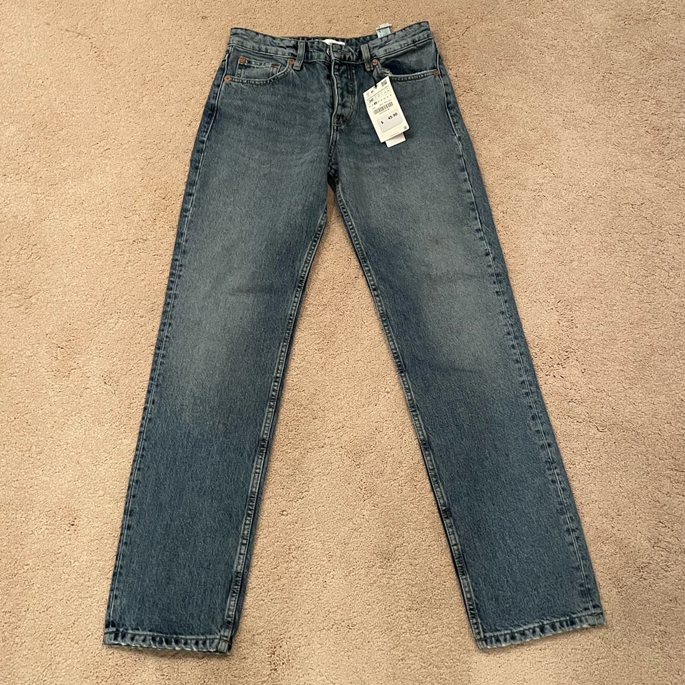 Zara straight leg jeans